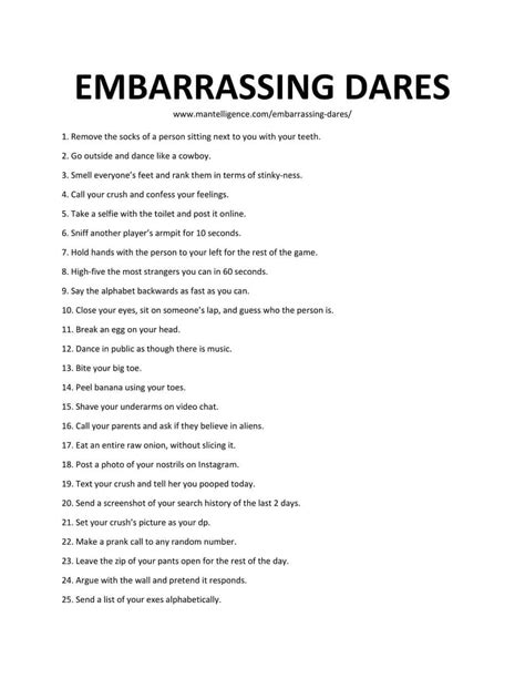 120 Embarrassing Truth or Dare Questions (Adults, Boys, Girls,。